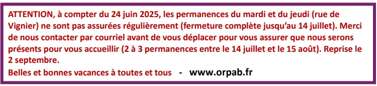 vacances 2025